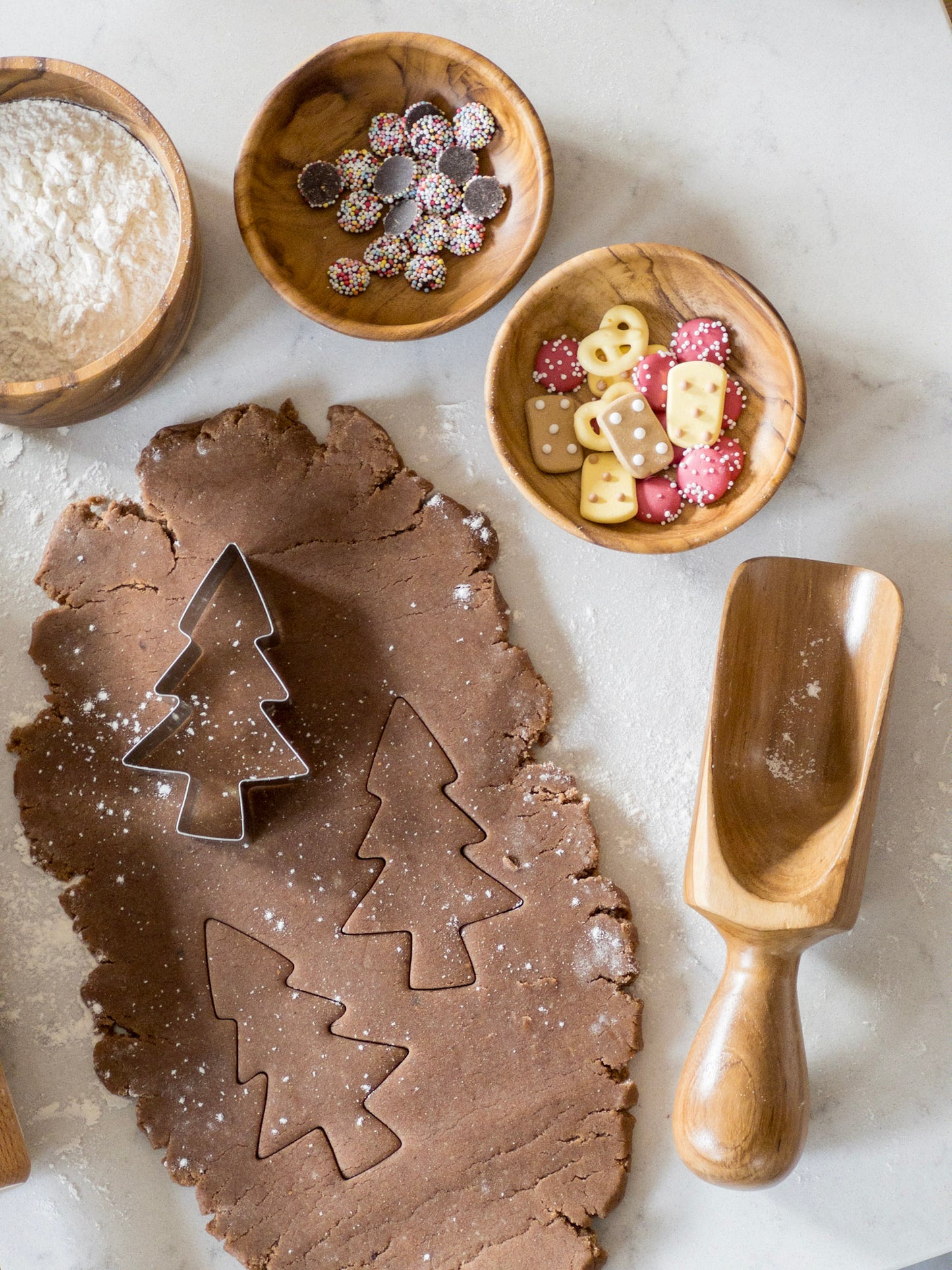 SAJI TEAK SCOOP | WOODEN SPOONS