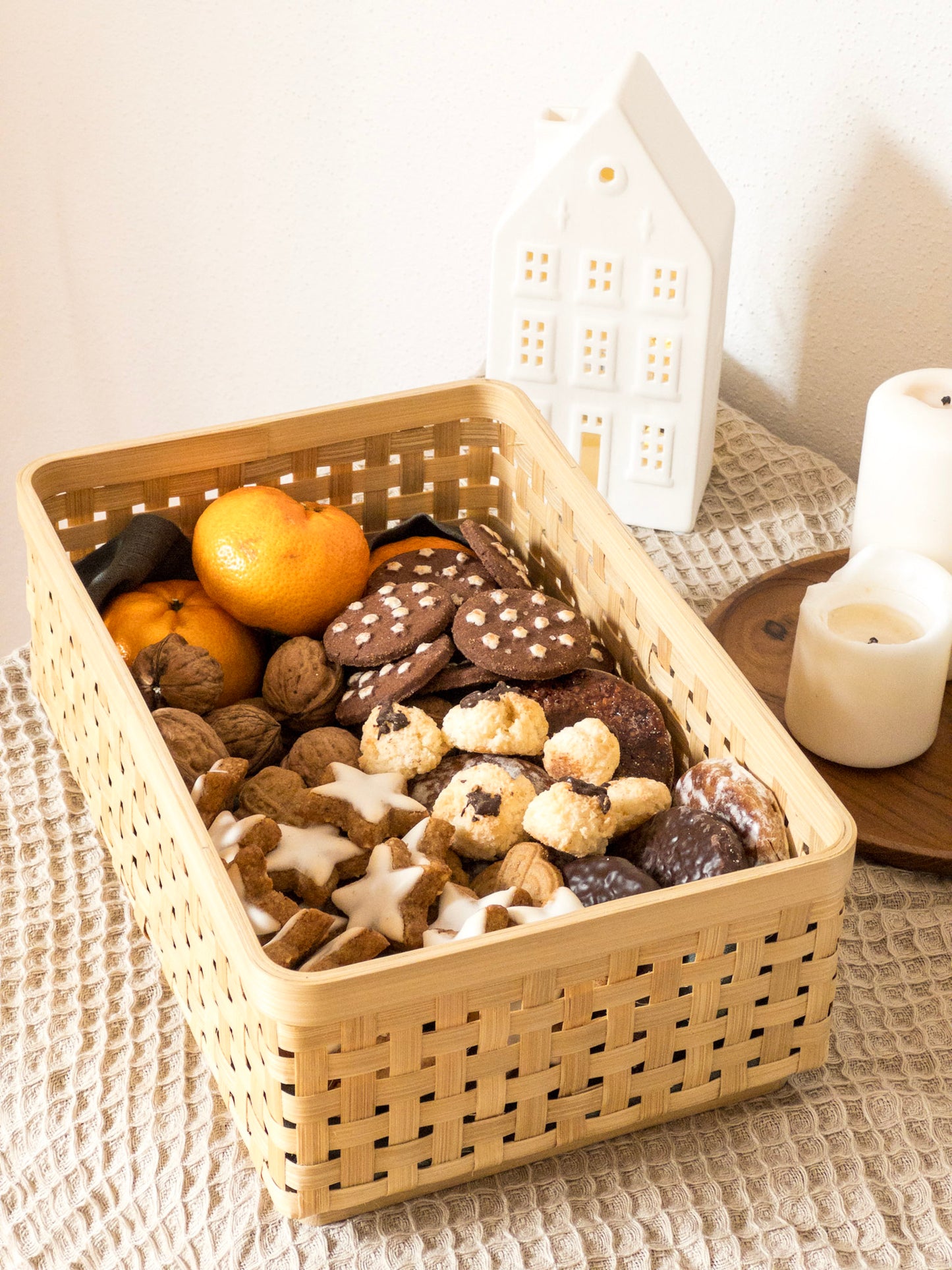 SASI KLEINE BOX | NATÜRLICHE RECHTECKIGE AUFBEWAHRUNG AUS BAMBUS