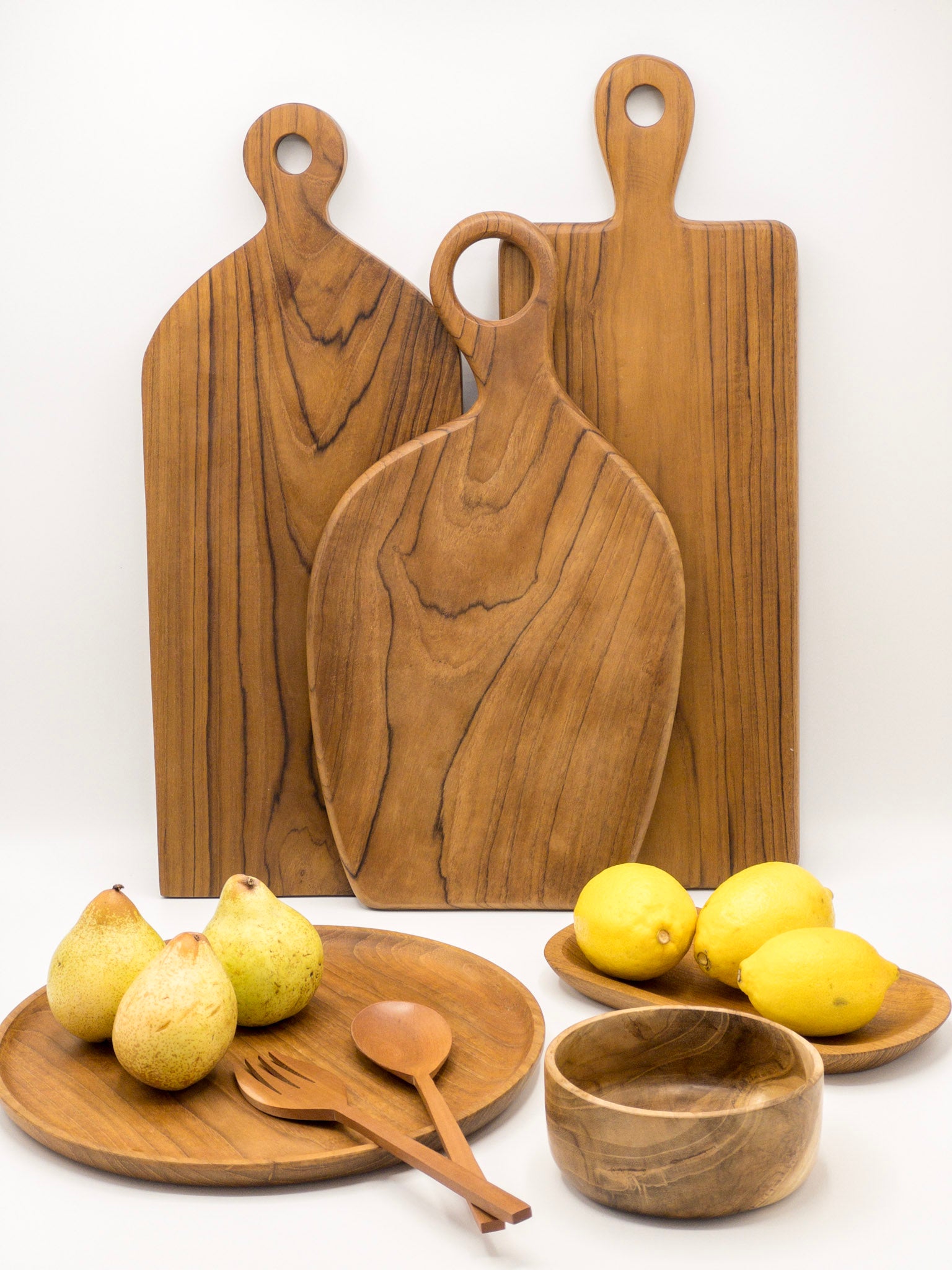 ADA SERVING BOARD | TEAK WOOD CHARCUTERIE BOARD