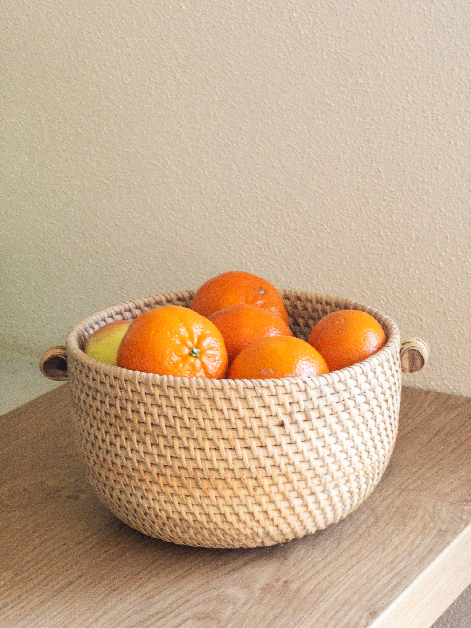 ANAN FRUIT BOWL | NATURAL RATTAN SMALL BASKET