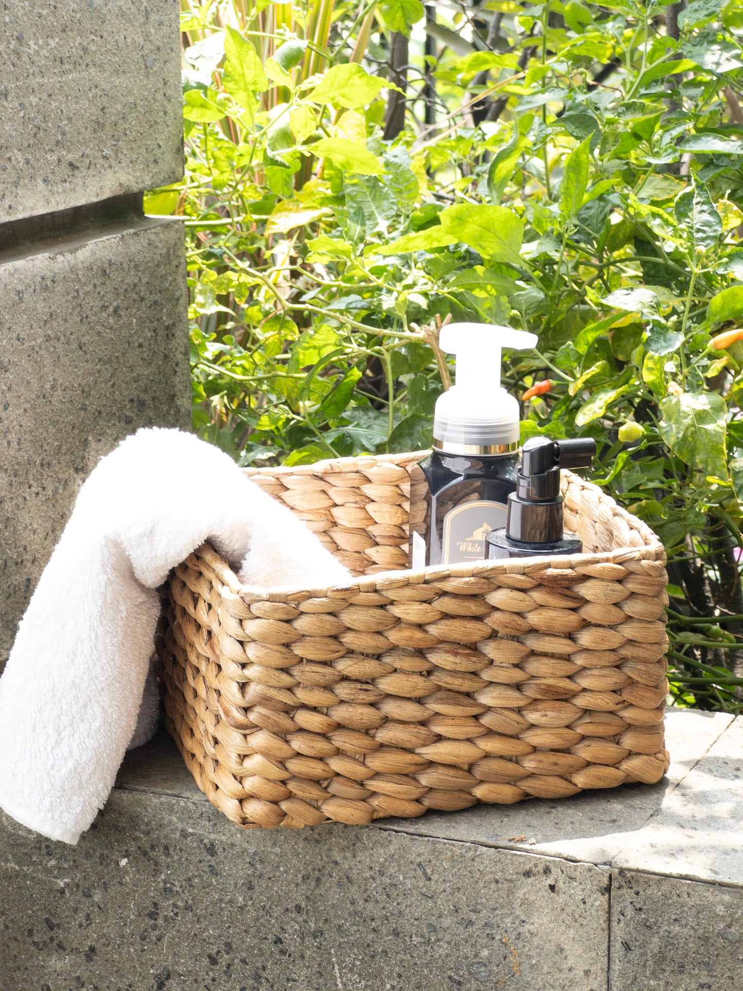 LIKA SQUARE STORAGE | NATURAL DECORATION BASKET & CONTAINER