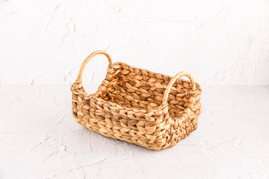 NIA ROUND RECTANGULAR STORAGE | NATURAL DECORATION BASKET & CONTAINER