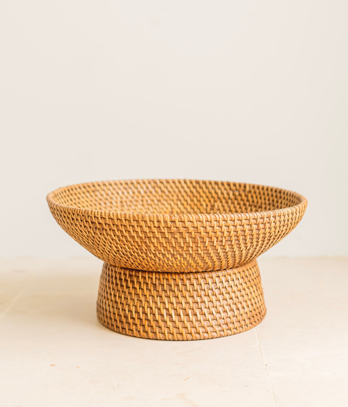 JIWA FRUIT BOWL | NATURAL RATTAN SMALL BASKET