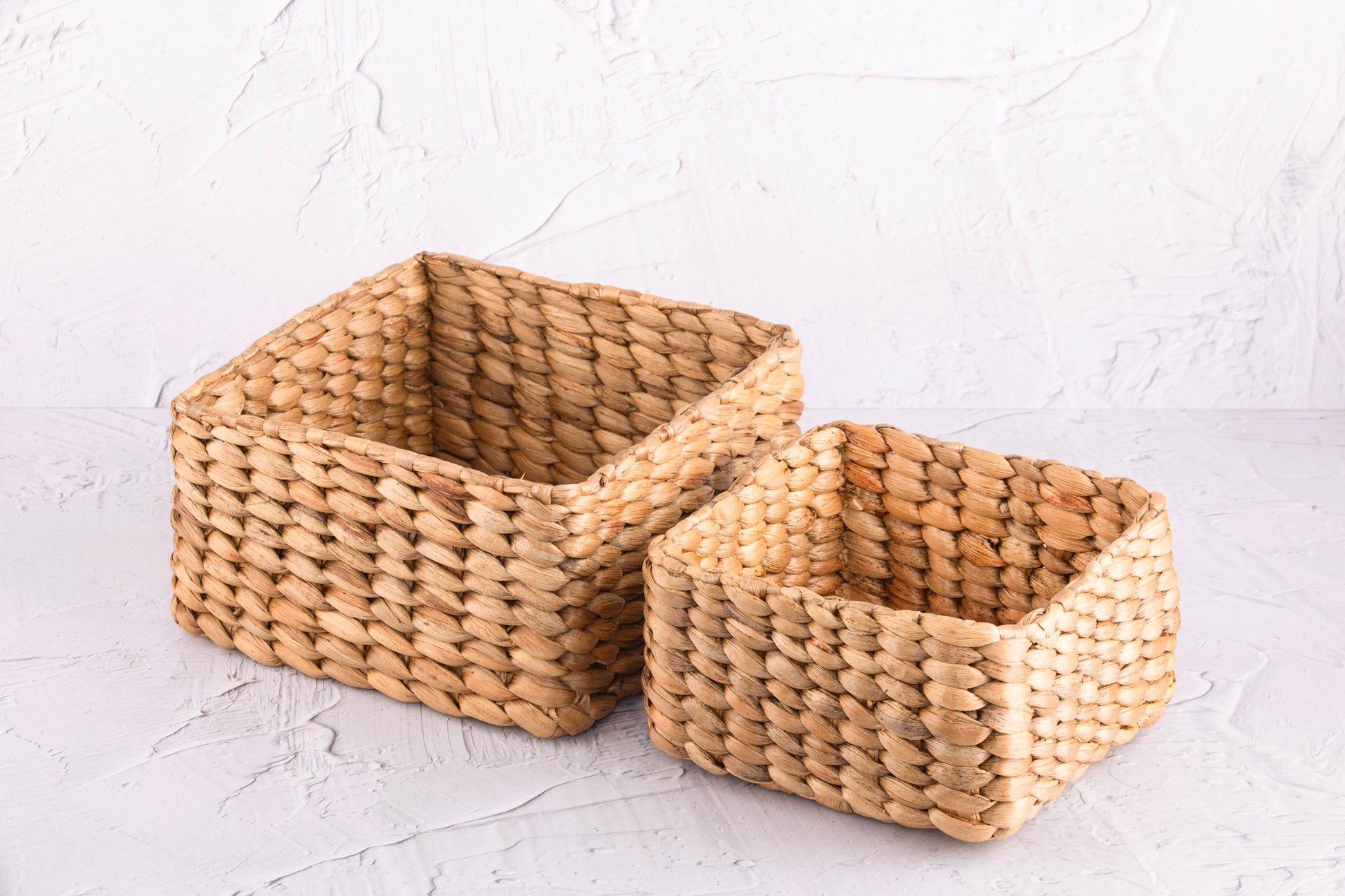 LIKA SQUARE STORAGE | NATURAL DECORATION BASKET & CONTAINER