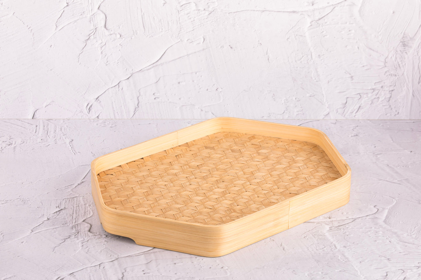 MARI TRAY | HEXAGONAL DECORATIVE SERVING TRAY