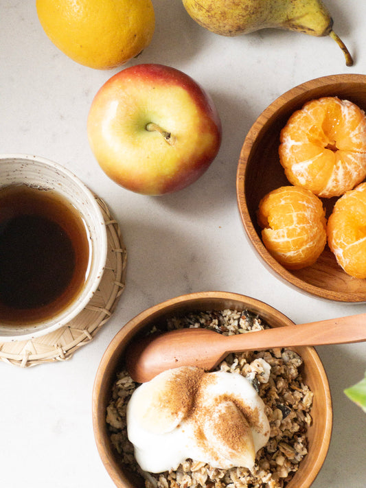 NUSA BOWL | ROUND TEAK WOODEN BOWL