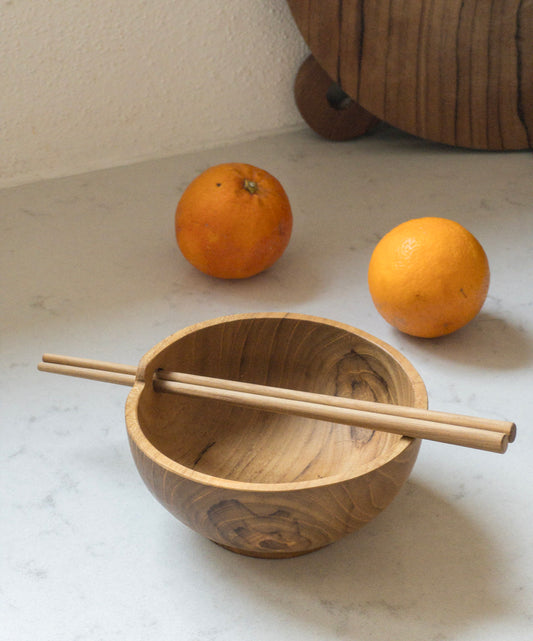 RASTI-SCHALE | TEAKHOLZSCHALE