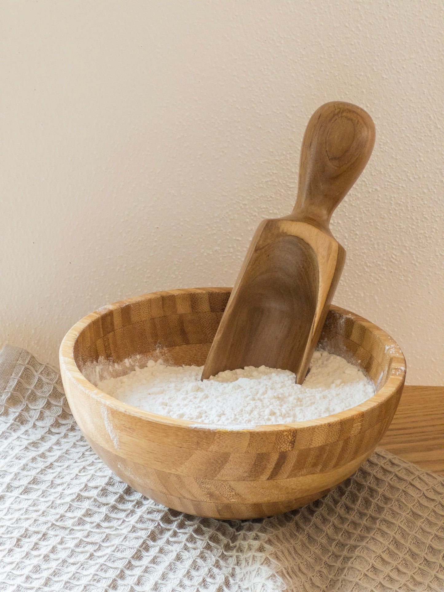 SAJI TEAK SCOOP | WOODEN SPOONS
