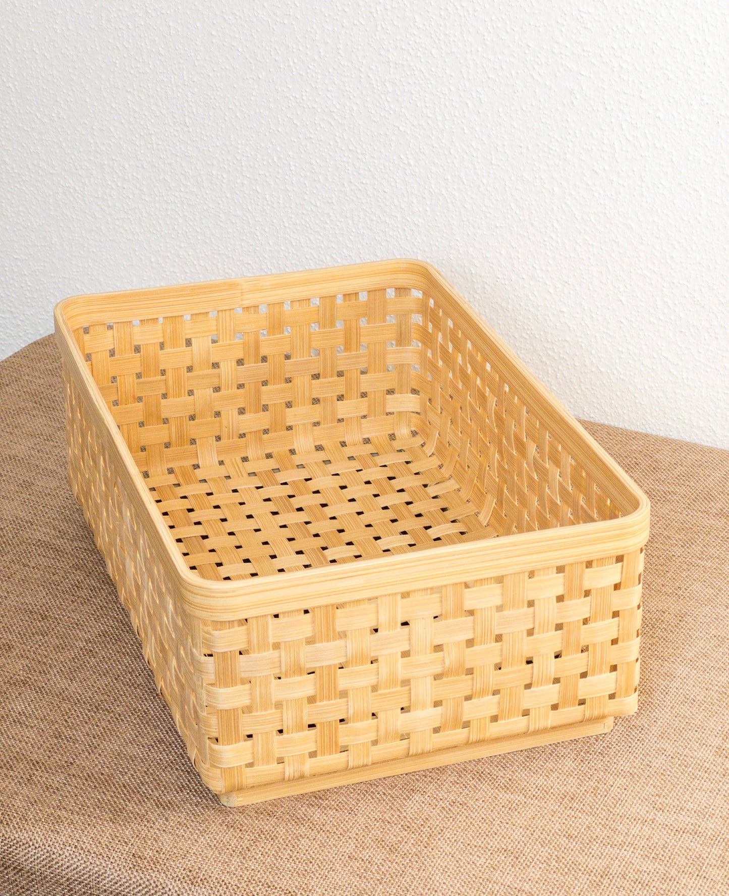 SASI SMALL BOX | NATURAL RECTANGULAR BAMBOO STORAGE