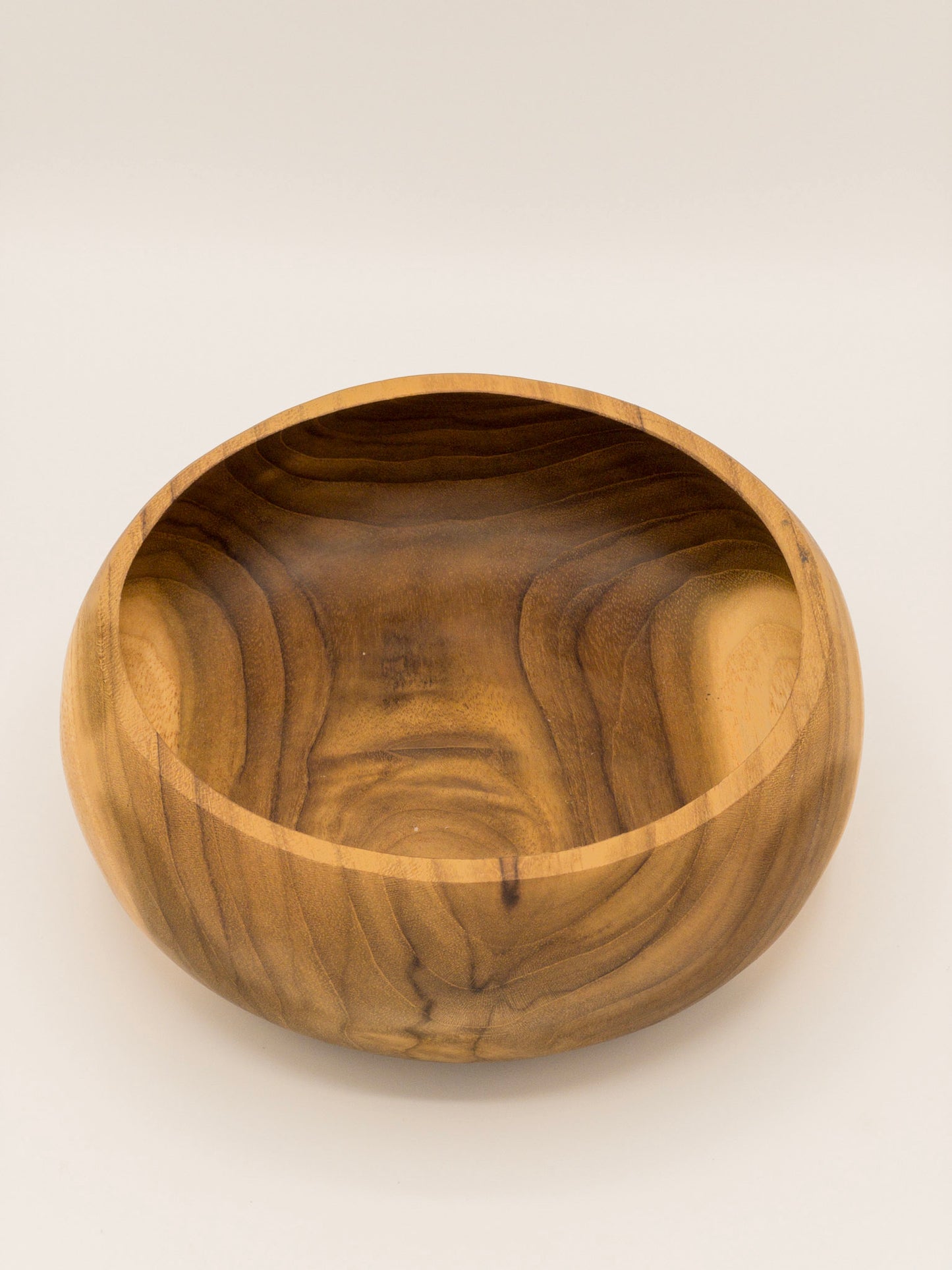 TAMA BOWL | ROUND TEAK WOODEN BOWL