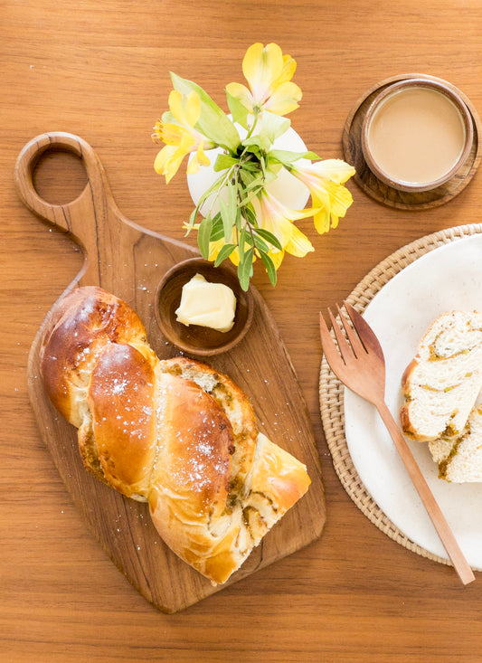 DUMA SERVING BOARD | TEAK WOOD CHARCUTERIE BOARD