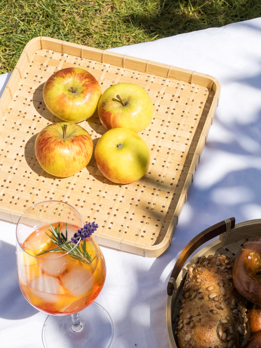 MELA SERVING TRAY | DECORATIVE SQUARE TRAY