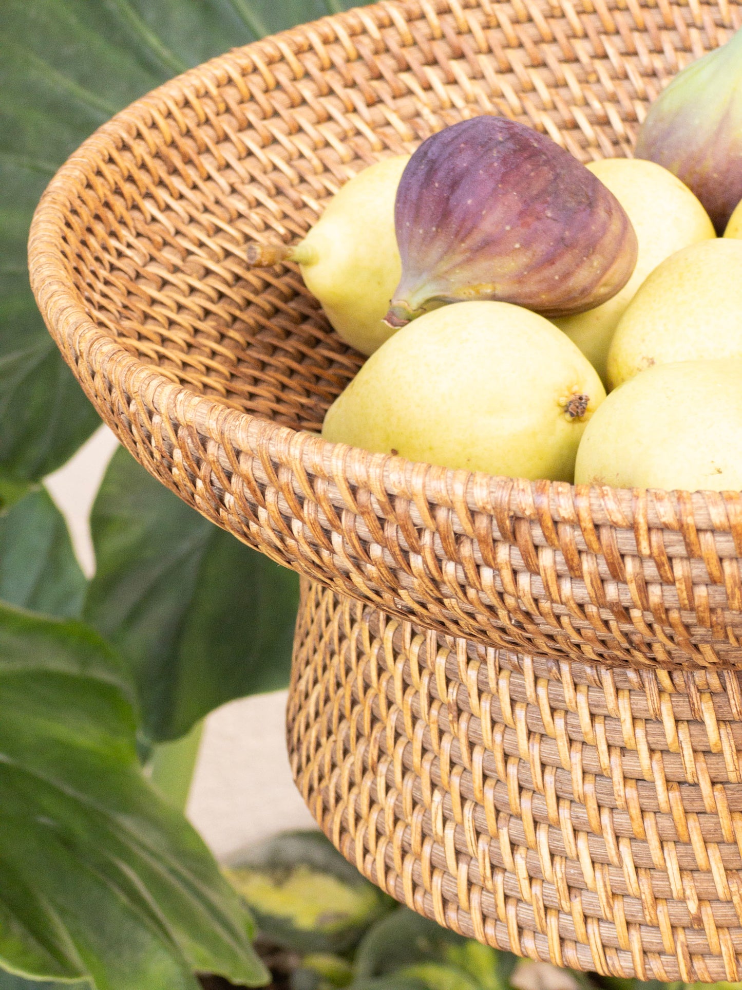 JIWA FRUIT BOWL | NATURAL RATTAN SMALL BASKET