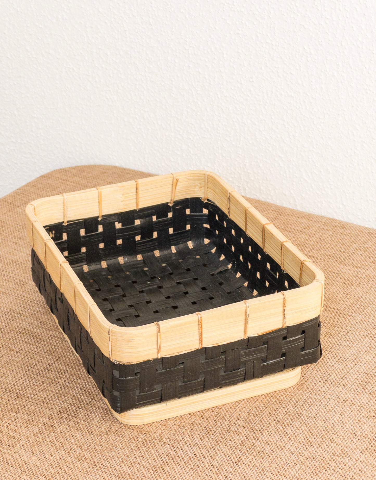 KATA SMALL BOX | NATURAL RECTANGULAR BAMBOO STORAGE