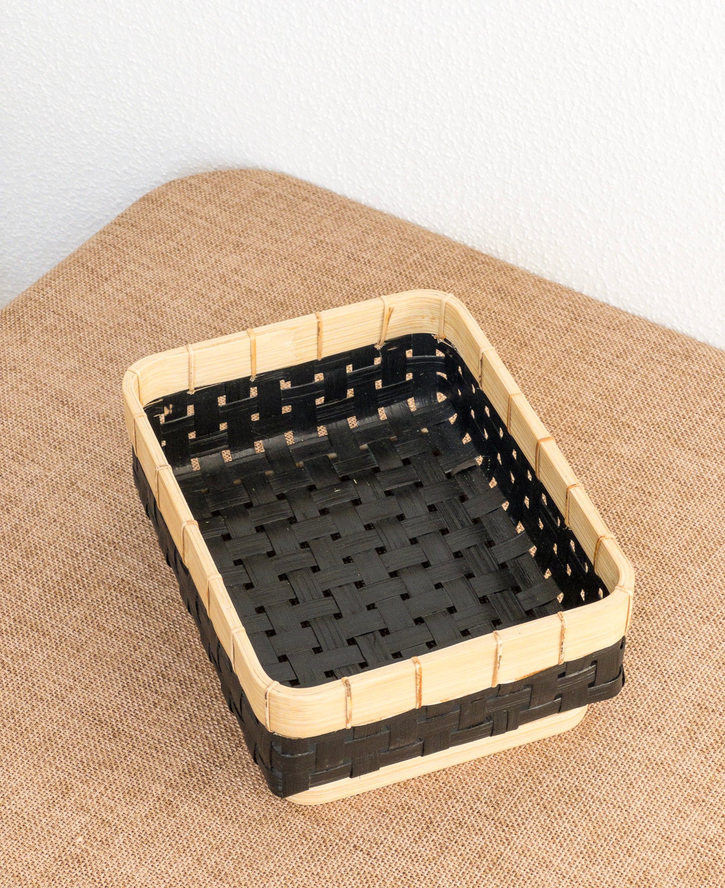 KATA SMALL BOX | NATURAL RECTANGULAR BAMBOO STORAGE