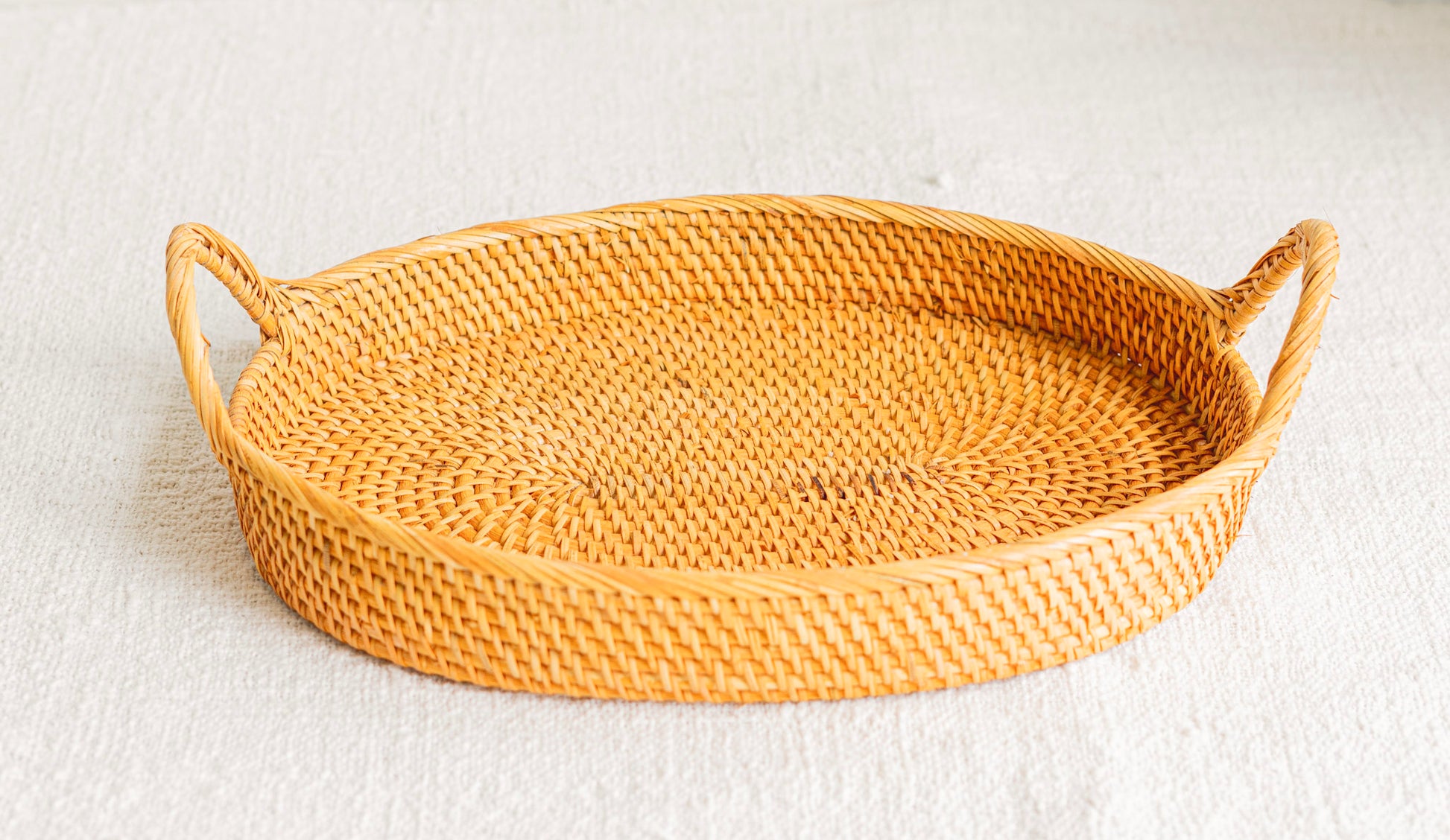 KOA TRAY | OVAL DECORATIVE  SERVING TRAY