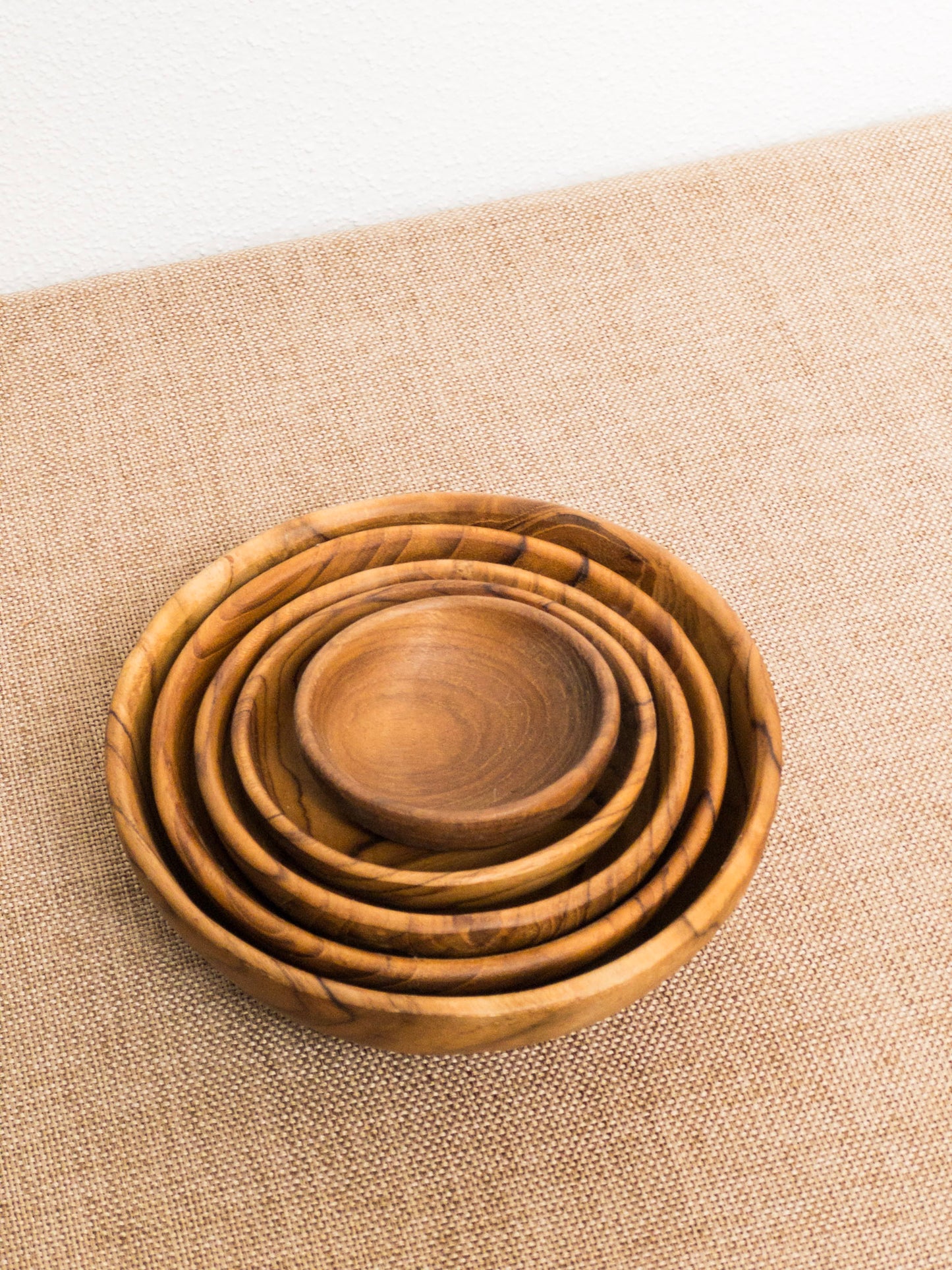 MIRAN SET BOWL | ROUND TEAK WOODEN BOWL