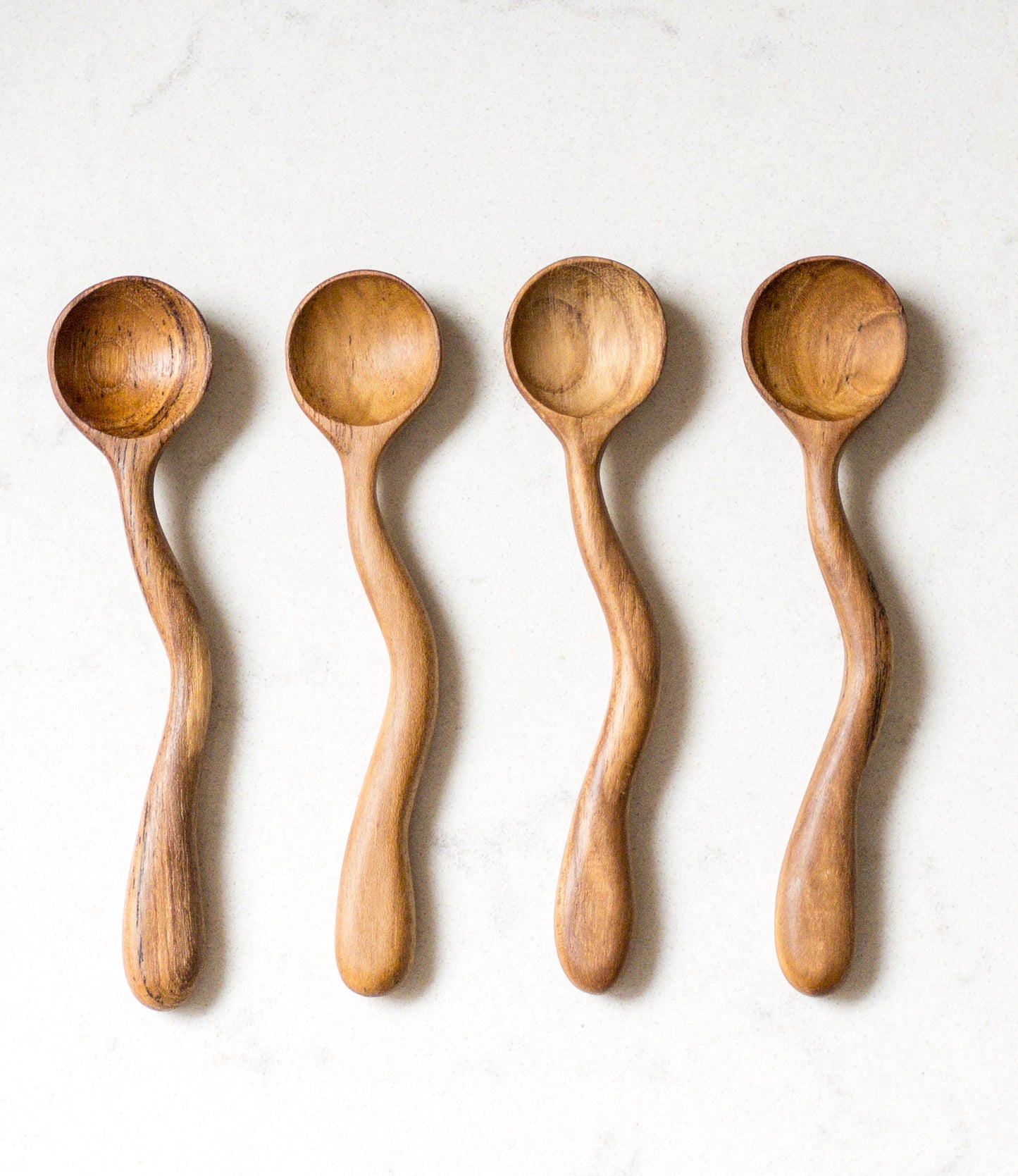 SAMI SMALL WAVY SPOON | TEAKWOOD SPOON